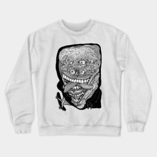 Skate or Die !!! BW Crewneck Sweatshirt